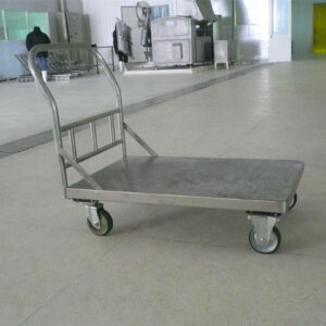 Xe đẩy hàng inox 4 bánh