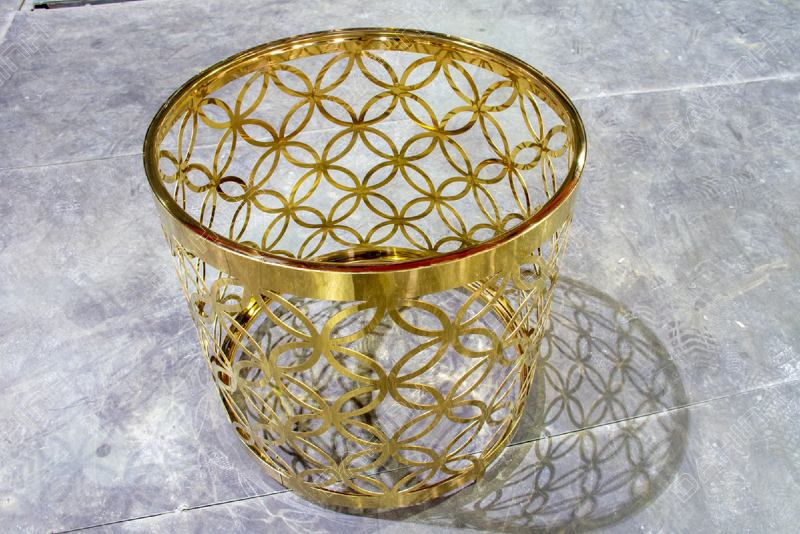 Đa Hình gia công khung bàn trà inox mạ PVD theo yêu cầu đảm bảo chất lượng - tiến độ - giá tốt