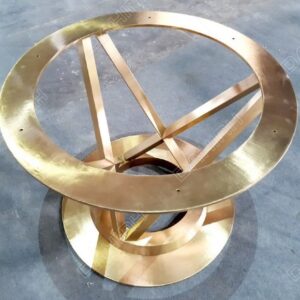 Khung bàn trà inox Mạ PVD gia công tại Đa Hình