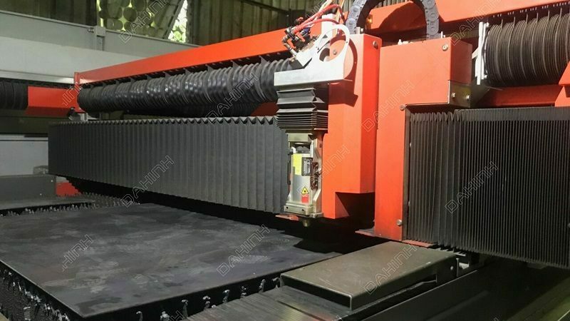Gia công cắt laser thép đen uy tín tại Xưởng cơ khí Đa Hình