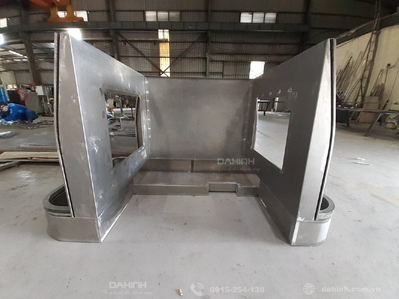 Gia công quầy atm thép sơn tĩnh điện