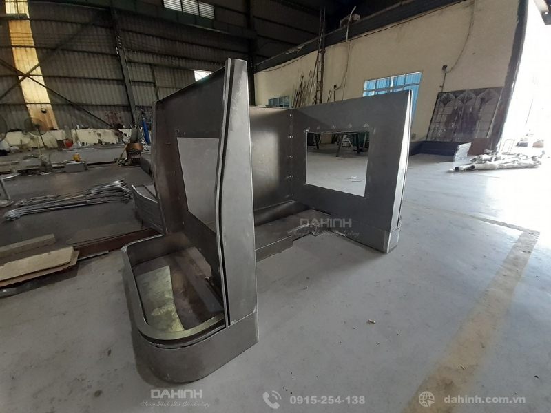 Gia công quầy atm thép sơn tĩnh điện