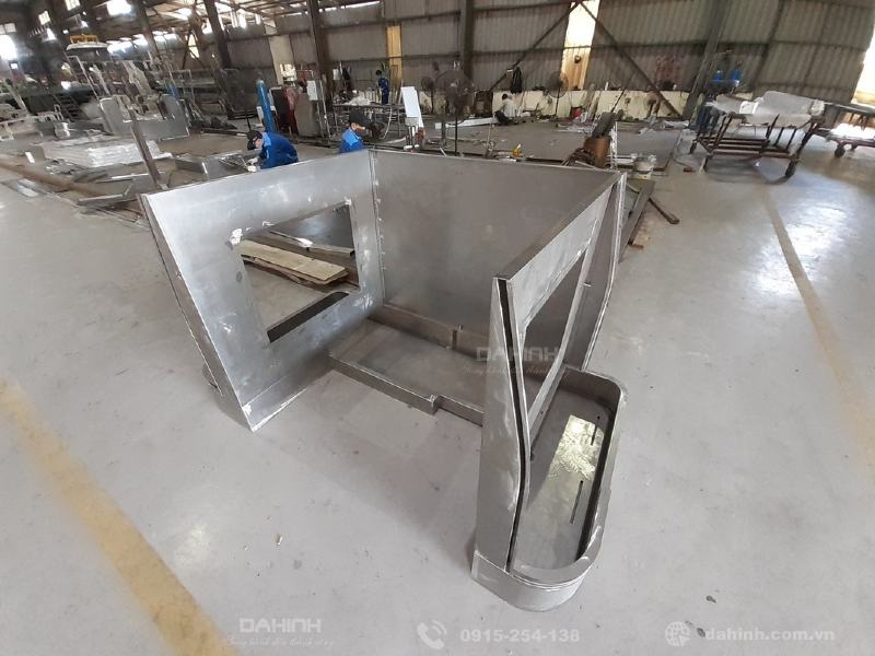 Gia công quầy atm thép sơn tĩnh điện