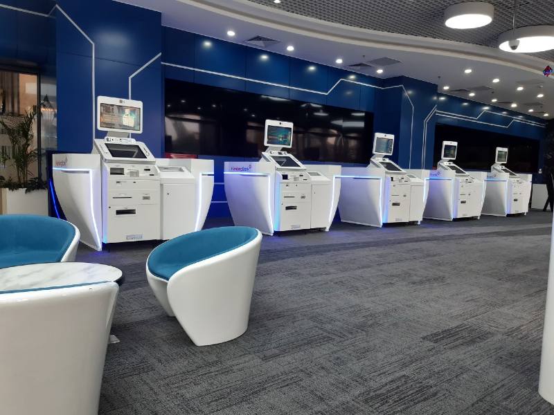 Gia công quầy atm thép sơn tĩnh điện