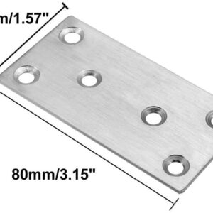 Bản mã phẳng bằng inox