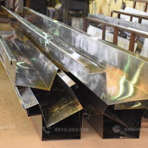 Gia công máng xối inox