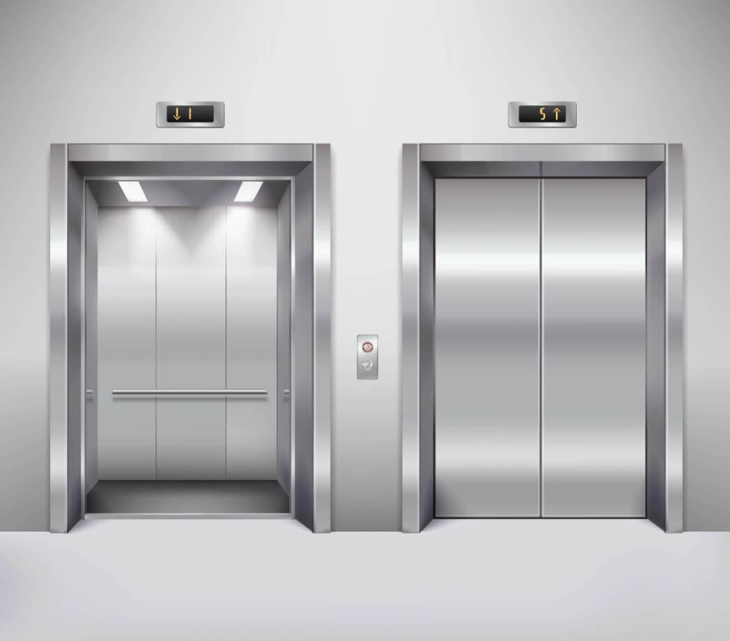 Ốp inox thang máy