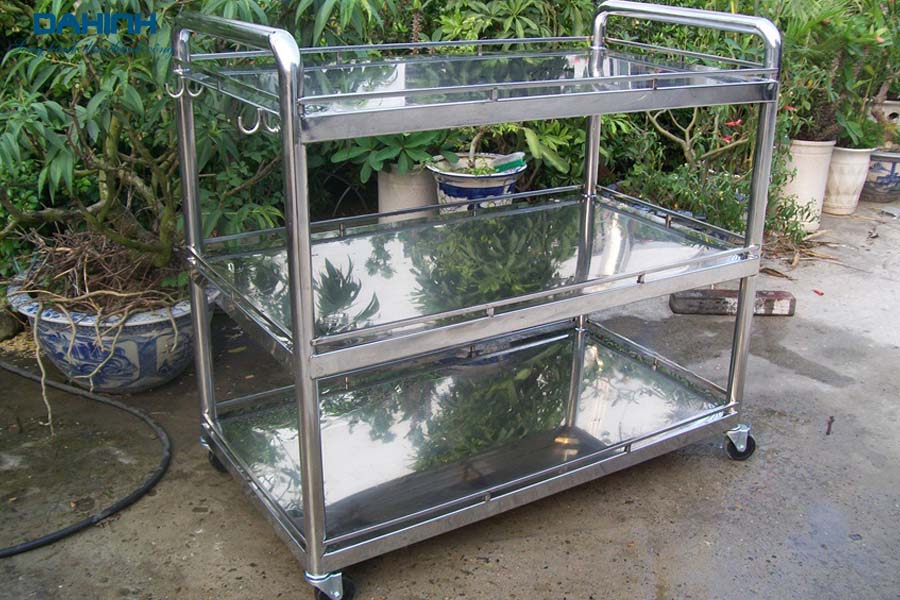 xe đẩy inox