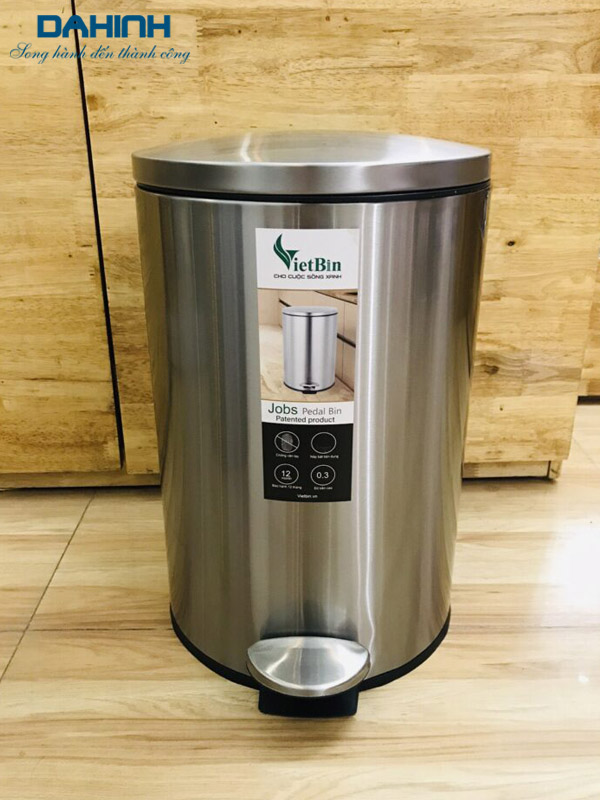 thùng rác inox