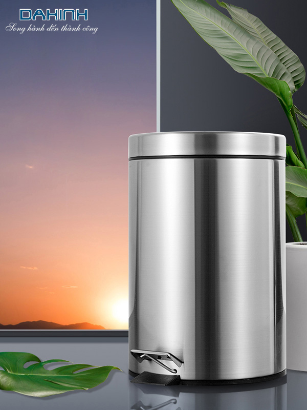 thùng rác inox