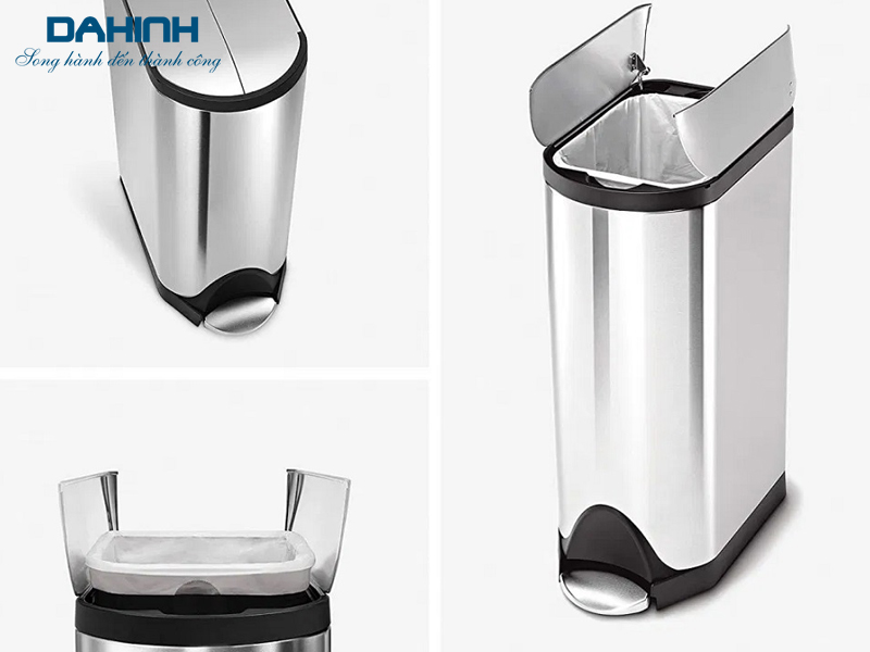thùng rác inox
