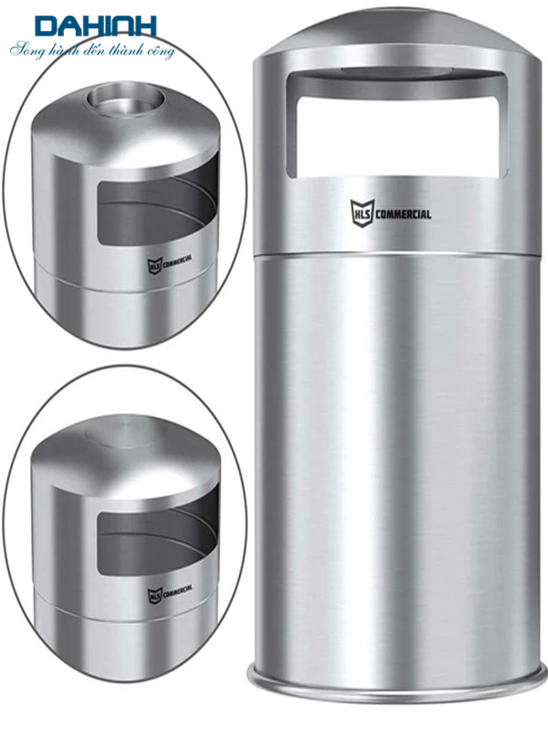 thùng rác inox