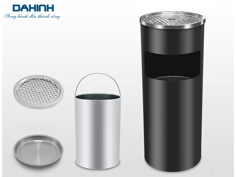 thùng rác inox
