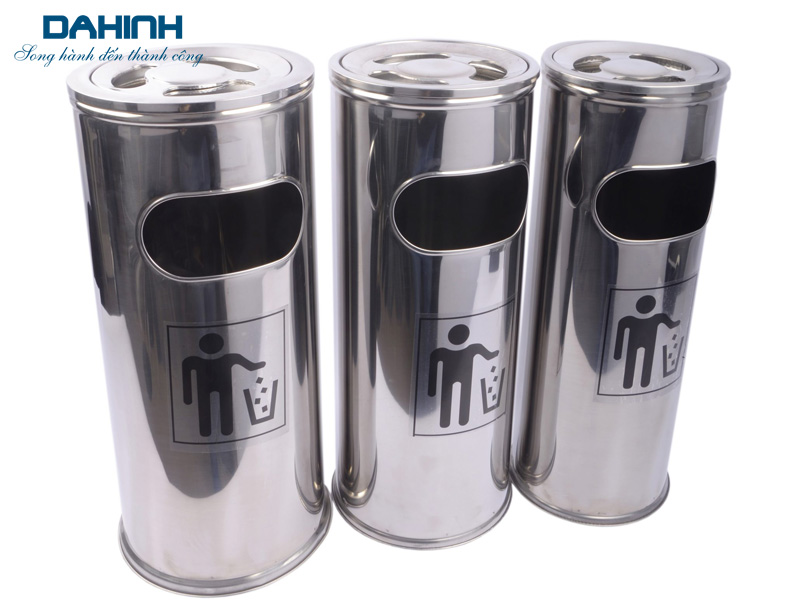 thùng rác inox