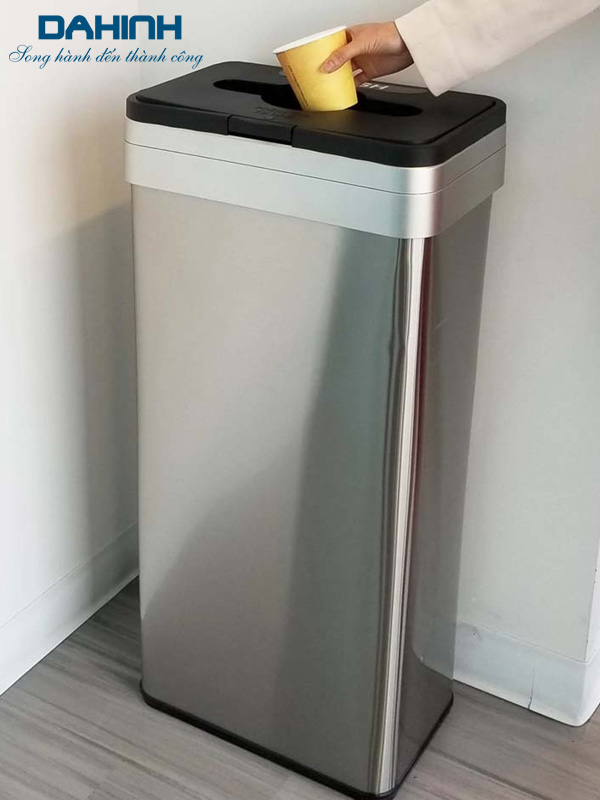 thùng rác inox