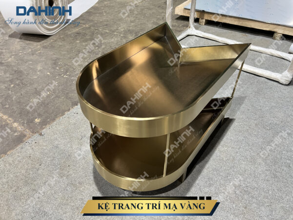 kệ trang trí phòng khách hiện đại